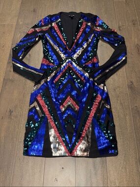 Blue Express Sequin Dress for Sale up to 90% Off: Poshmark